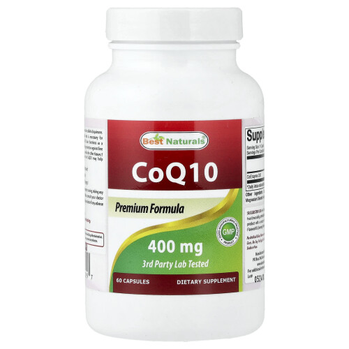 Best Naturals, CoQ10, 400 mg, 60 Φύλλα