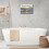 Quadro decorativo com versículo bíblico "Serenidade Costeira" (16 polegadas) 2