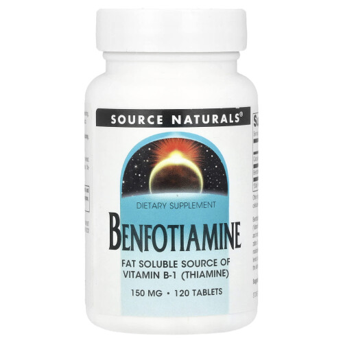 Source Naturals, Benfotiamine, 120 Tabletten