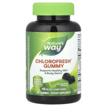 Nature's Way, Chlorophyll Gummis, Obstgarten Frucht, 100 mg, 60 Gummis (50 mg pro Gummis)