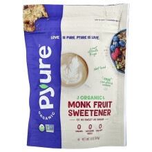 Pyure, Zucchero di Frutta Monaca Biologico, 12 oz (340 g)