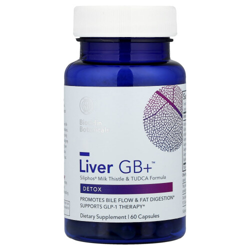 Biocidin Botanicals, Λίβηρ GB+, Detox, 60 Φύλλα