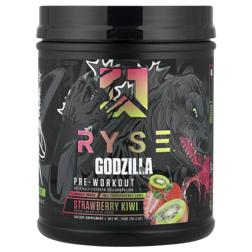 RYSE, Pre-Workout, Godzilla, Kiwi, 1,6 lbs (748 g)