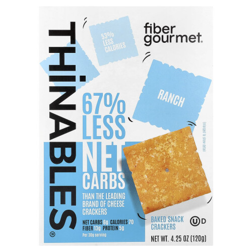 Fiber Gourmet, Thinables, Ranch, 4,25 oz (120 g)