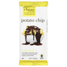 Chuao Chocolatier, Milk Chocolate Bar, Aardappel Chip, 2,8 oz (80 g)
