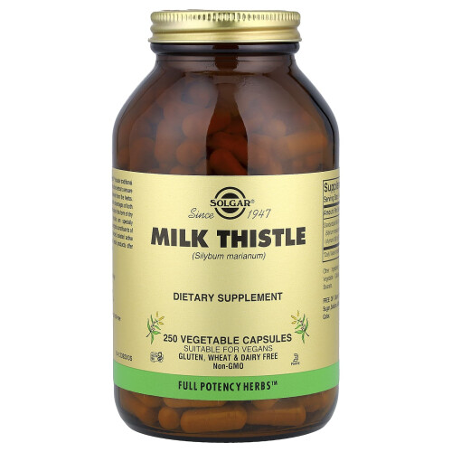 Solgar Solgar, Milk Thistle, 250 Vegetable Capsules