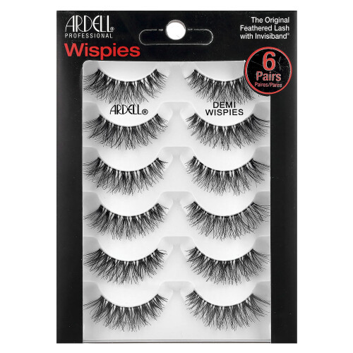 Ardell Ardell, Demi Wispies, 6 Par