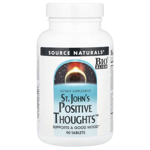 Source Naturals, St. John's Positive Thoughts, 90 tabletek