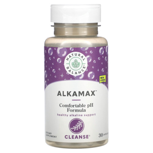 Natural Balance, AlkaMax, Cleanse, 30 Καψούλες