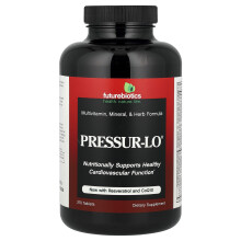 Futurebiotics, Pressur-Lo, Formula de Vitamine, Mineral și Ierburi, 270 Tablete