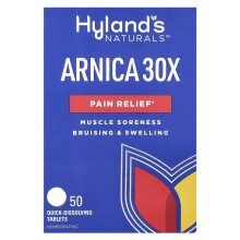 Arnica 30X di Hyland's Naturals, 50 Comprimati Velocemente Scioglienti