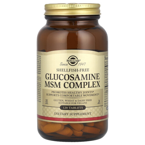 Solgar Solgar, Glukosamin MSM-Komplex, 120 Tabletten