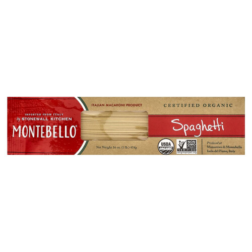 Montebello, Οργανική Σπαγγέτι, 16 oz (454 g)