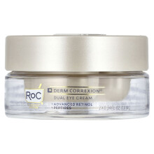RoC, Derm CorrexionÆ, Krem do Oczu, Zaawansowana Retinol i Peptydy, Bez Wonii, 0,34 fl oz (10 ml) Każdy