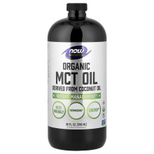 NOW Foods, Sport, Ekologisk MCT-olja, 32 fl oz (946 ml)