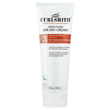 Curlsmith, Gewichtsloses Lufttrocknen-Creme, Luftiger Leave-In-Konditionierer, Alle Lockentypen, 8 fl oz (237 ml)