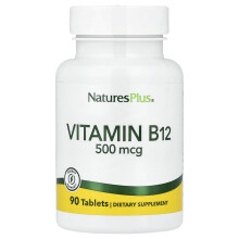 NaturesPlus, Witamina B-12, 500 mcg, 90 Tabletek