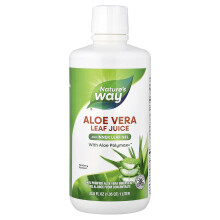 Aloe Vera Lehtijauhe ja Sisäinen Lehtilevy, Aloe Polymax+, Villi Marja, 33,8 fl oz (1 Liter)
