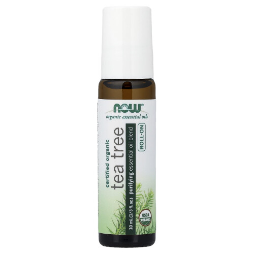 NOW Foods Essential Oil Roll-On, Tea Tree - 10 ml.