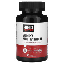 Force Factor, Multivitamínico para Mujeres, 60 Tabletas