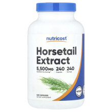 Nutricost, Horsetail-Extrakt, 5.500 mg, 240 Kapseln