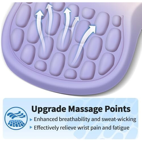 Ergonomisk musematte med minneskumstøtte 1