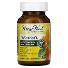 MegaFood, Zaawansowana Multivitamin dla Kobiet, 60 Tabletek