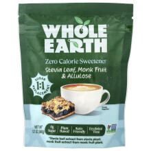 Whole Earth, Miscela di Baking Allulose, Granulata, 12 oz (340 g)