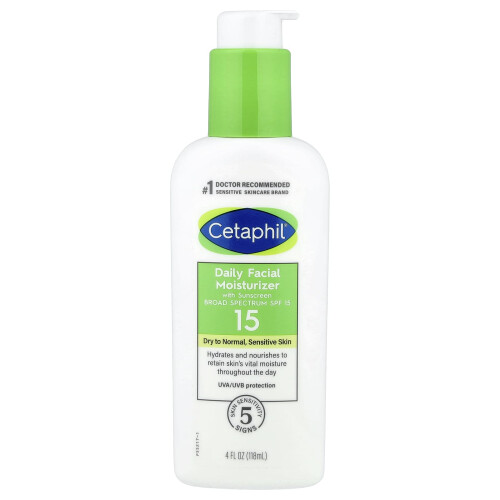 Cetaphil Cetaphil, Napi Arckezelő Krém, SPF 15, 4 fl oz (118 ml)