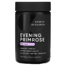 Sports Research, Prima da Noite, 500 mg, 240 Softgéis