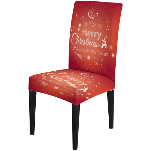 Set de 4 huse elastice pentru scaune de masă 1