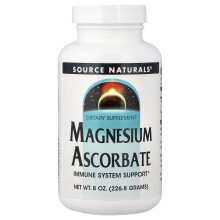 Source Naturals, Magnézium Aszorbát, 8 oz (226,8 g)