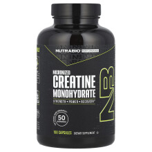 NutraBio, Performance, mikronisiertes Creatin-Monohydrat, 150 Kapseln (833 mg pro Kapsel)