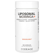 Codeage, Liposomaalinen Moringa+, 180 Kapselit