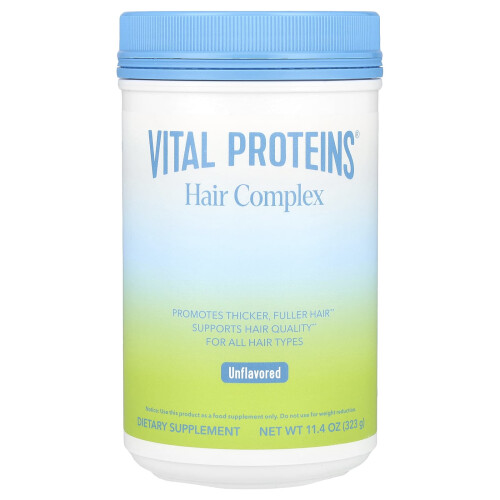 Vital Proteins Vital Proteins, Complejo Capilar, Sem Sabor, 11,4 oz (323 g)