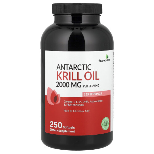 Futurebiotics, Antarktische Krillöl, 250 Weichgel