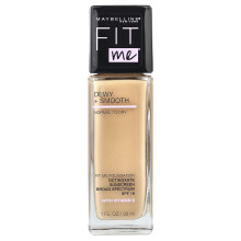 Maybelline, Fit Me, Dewy + Smooth Foundation, 125 Nude Beige, 1 fl oz (30 ml)