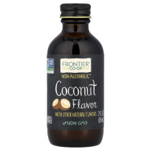 Frontier Co-op Kókuszízűség, Nem-Alkoholos, 2 fl oz (59 ml)