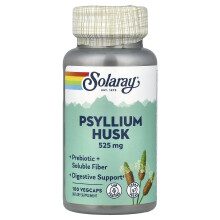 Solaray, Psyllium-Haft, 525 mg, 100 Pflanzliche Kapseln