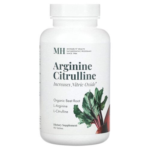 Michael's Naturopathic, Arginiini Citrulliini, 90 Tablettia