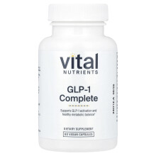 Vital Nutrients, GLP-1 Complete, 60 Vegan Kapsler