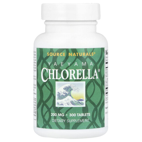 Source Naturals, Chlorella Yaeyama, 300 Tablete (20 mg per Tablete)