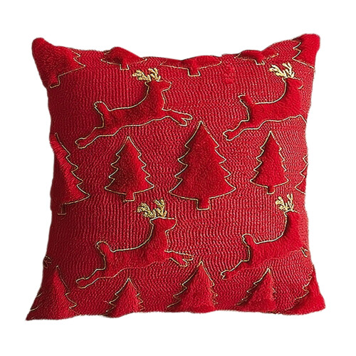 Kerstboom kussen 45x45cm 2