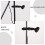 2 Sets Mic Stand Clip Adjustable Clip Universal Mic Holder Accessory 2