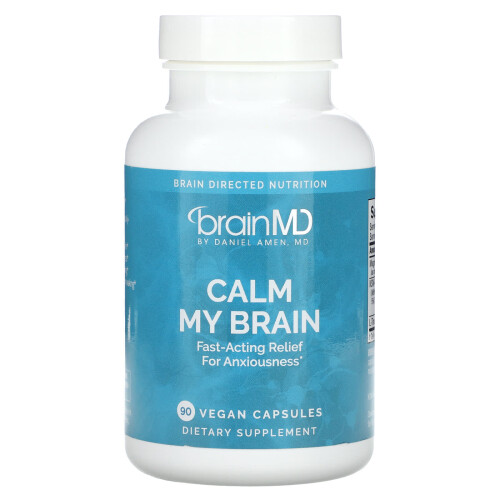 BrainMD, Calm My Brain, 90 vegane Kapseln