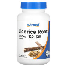 Nutricost Zahnwurzelwurzel 500 mg, 120 Kapseln
