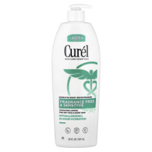 Curel, Illatmentes, Kényelmes Lotion száraz, Érzékeny Bőr számára, 20 fl oz (591 ml)