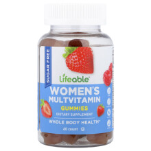 Lifeable, Multivitamin Kapsułki dla Kobiet, Berberys, 60 Kapsułek