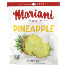 Mariani Kuivattu Hedelmä, Perhe, Ananas, 5 oz (142 g)