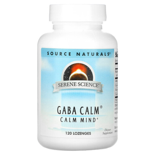 Source Naturals, Serene Science, GABA Calm, 120 Lozenges